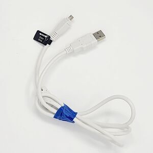 Mini USB DATA ONLY Cable USB A White Cord Camera GPS MP3 PDA